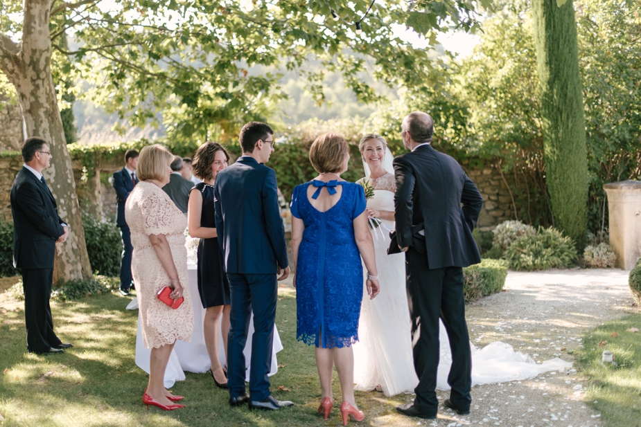 wedding reception at Bastide de Marie in Menerbes