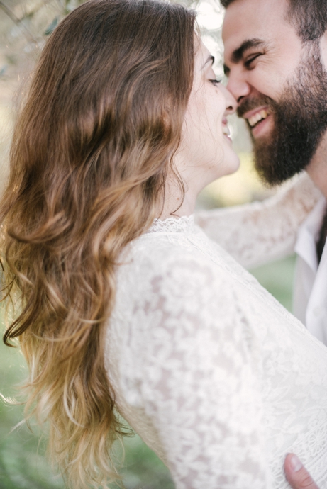 Mallorca engagement session in olive grove